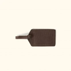 Buffalo Jackson Trading Co. Denver Leather Luggage Tag | Dark Briar 7 Buffalo Jackson Trading Co. Denver Leather Luggage Tag | Dark Briar