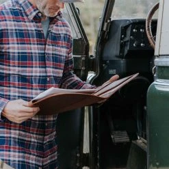 Buffalo Jackson Trading Co. Denver Leather Travel Padfolio | Autumn Brown 9 Buffalo Jackson Trading Co. Denver Leather Travel Padfolio | Autumn Brown