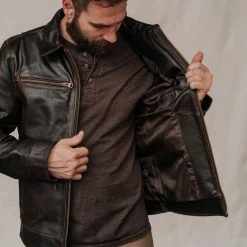 Buffalo Jackson Trading Co. Legacy Leather Jacket | Brown