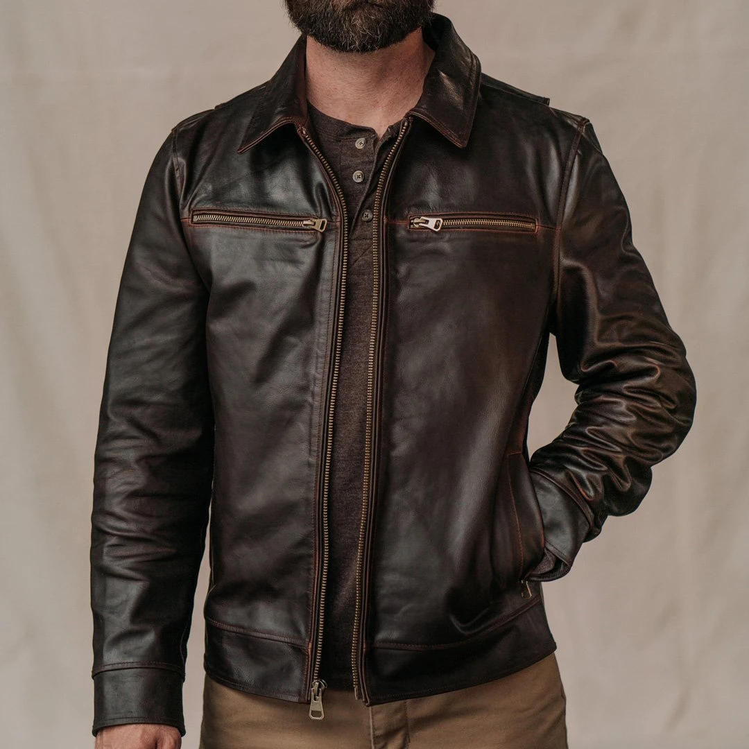 Buffalo Jackson Trading Co. Legacy Leather Jacket | Brown Buffalo Jackson Trading Co. Legacy Leather Jacket | Brown