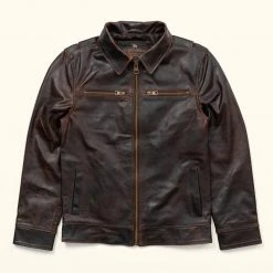 Buffalo Jackson Trading Co. Legacy Leather Jacket | Brown