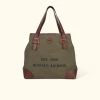 Buffalo Jackson Trading Co. Limited Edition 10-Year Tote Bag | Olive 1 Buffalo Jackson Trading Co. Limited Edition 10-Year Tote Bag | Olive