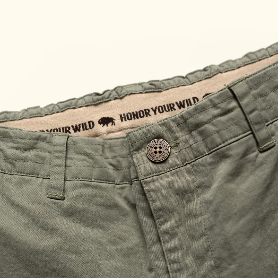 Buffalo Jackson Trading Co. Lobo Explorer Shorts | Olive Apparel Buffalo Jackson Trading Co. Lobo Explorer Shorts | Olive Apparel