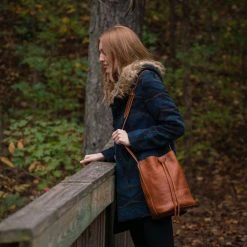 Buffalo Jackson Trading Co. Madison Leather Bucket Bag | Saddle Tan 10 Buffalo Jackson Trading Co. Madison Leather Bucket Bag | Saddle Tan