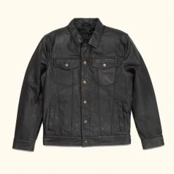Buffalo Jackson Trading Co. Driggs Leather Jacket | Black Leather Jackets