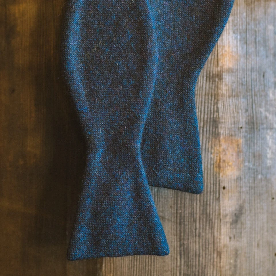 Buffalo Jackson Trading Co. Classic Solid Wool Bow Tie | Charcoal Accessories 4 Buffalo Jackson Trading Co. Classic Solid Wool Bow Tie | Charcoal Accessories