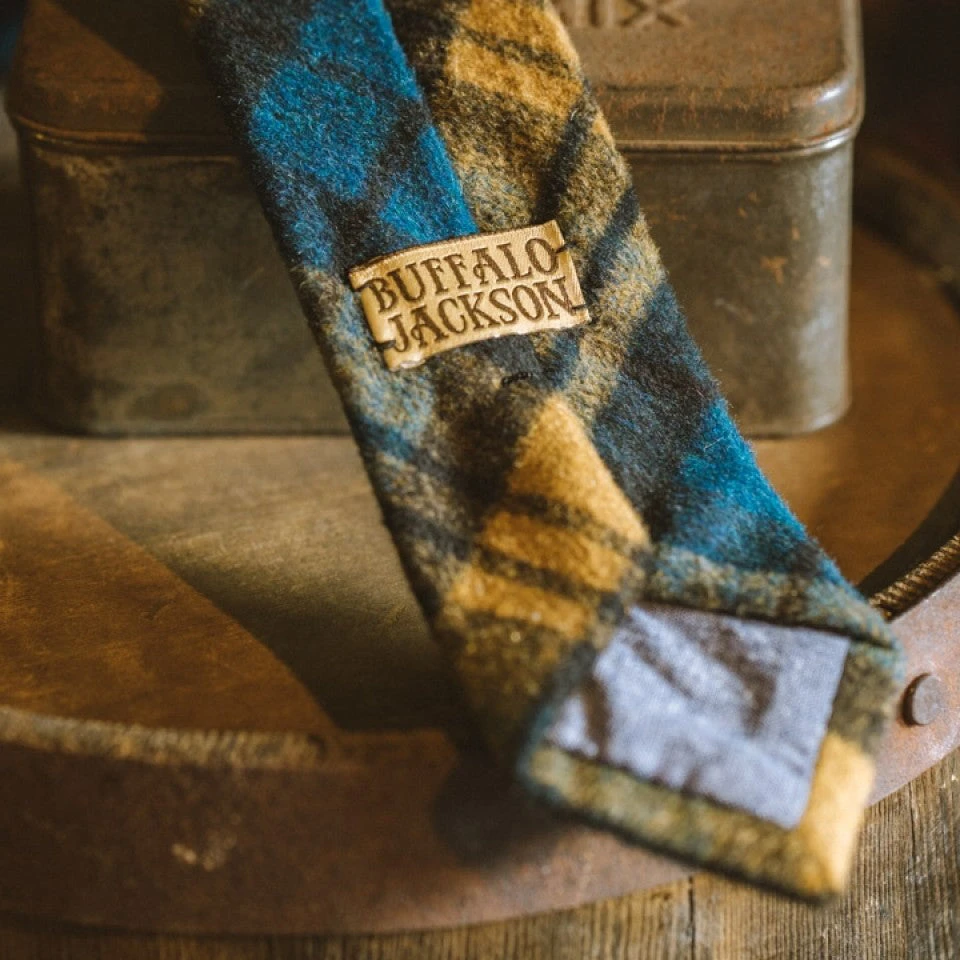 Buffalo Jackson Trading Co. True Plaid Wool Necktie | Classic 4 Buffalo Jackson Trading Co. True Plaid Wool Necktie | Classic