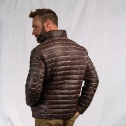 Buffalo Jackson Trading Co. Leather Jackets Bridger Leather Down Jacket | Dark Brown 25 Buffalo Jackson Trading Co. Leather Jackets Bridger Leather Down Jacket | Dark Brown
