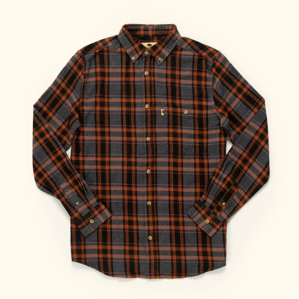 Buffalo Jackson Trading Co. Apparel Fairbanks Flannel | Autumn Stone Buffalo Jackson Trading Co. Apparel Fairbanks Flannel | Autumn Stone