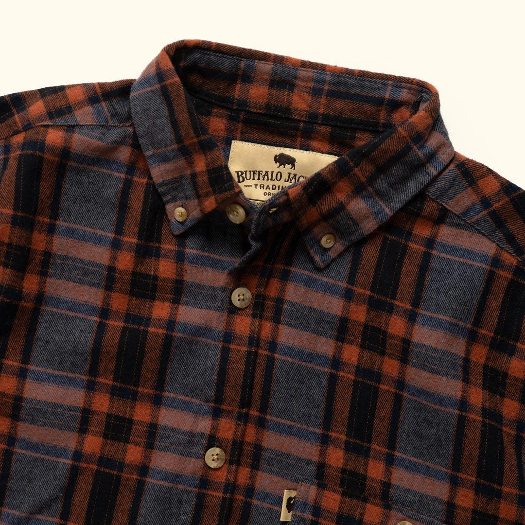 Buffalo Jackson Trading Co. Apparel Fairbanks Flannel | Autumn Stone Buffalo Jackson Trading Co. Apparel Fairbanks Flannel | Autumn Stone
