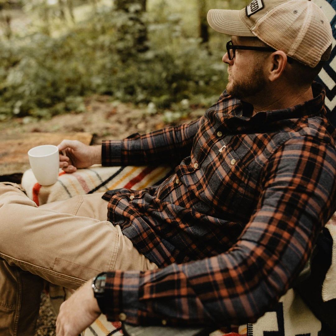 Buffalo Jackson Trading Co. Apparel Fairbanks Flannel | Autumn Stone Buffalo Jackson Trading Co. Apparel Fairbanks Flannel | Autumn Stone