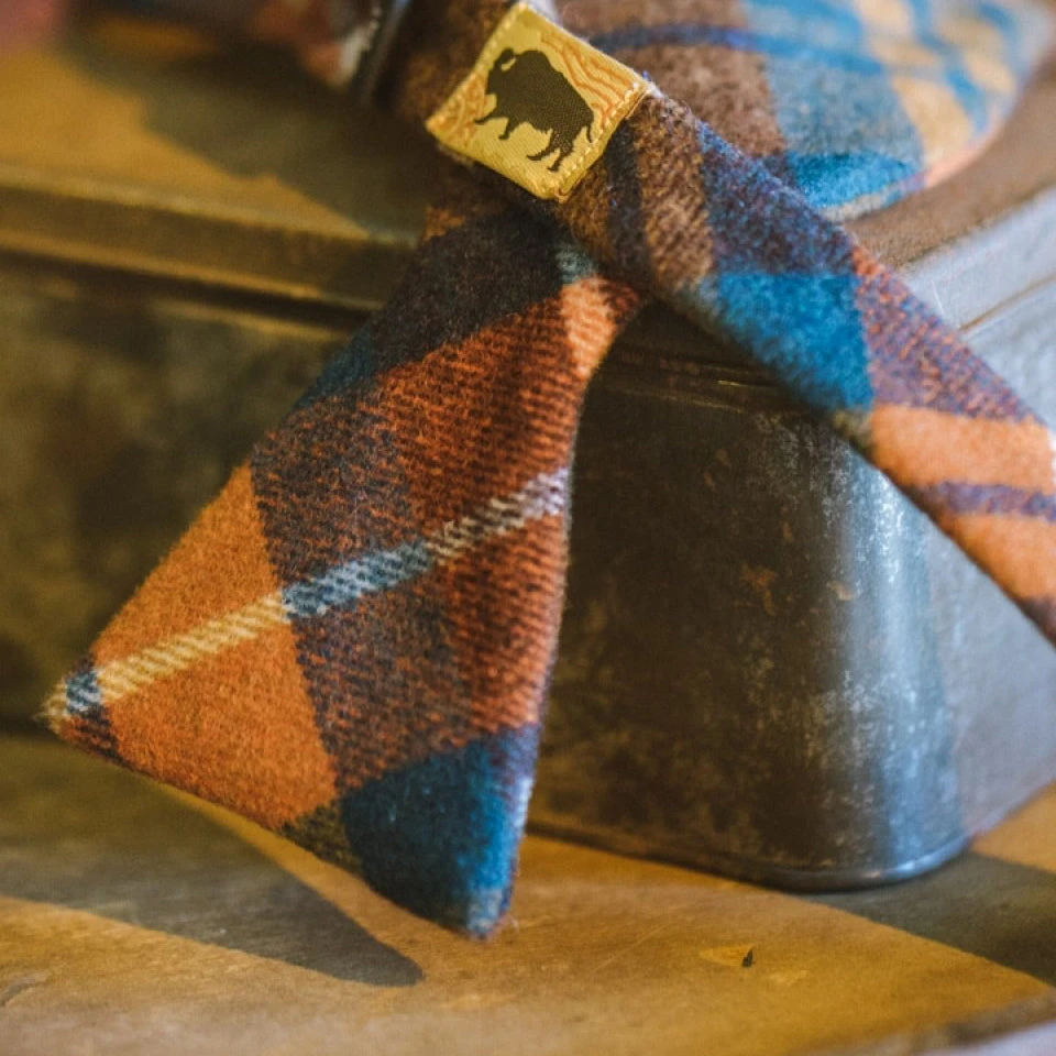 Buffalo Jackson Trading Co. True Plaid Wool Bow Tie | Harvest 5 Buffalo Jackson Trading Co. True Plaid Wool Bow Tie | Harvest