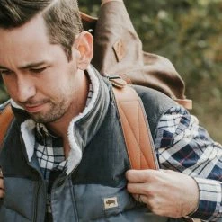 Buffalo Jackson Trading Co. Jackson Vest W/ Sherpa Collar | Stone & Slate New