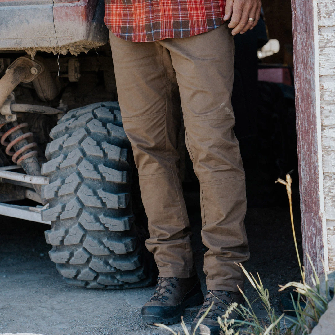 Buffalo Jackson Trading Co. Muir 5 Pocket Light Weight Work Pant | Washed Dark Khaki Buffalo Jackson Trading Co. Muir 5 Pocket Light Weight Work Pant | Washed Dark Khaki