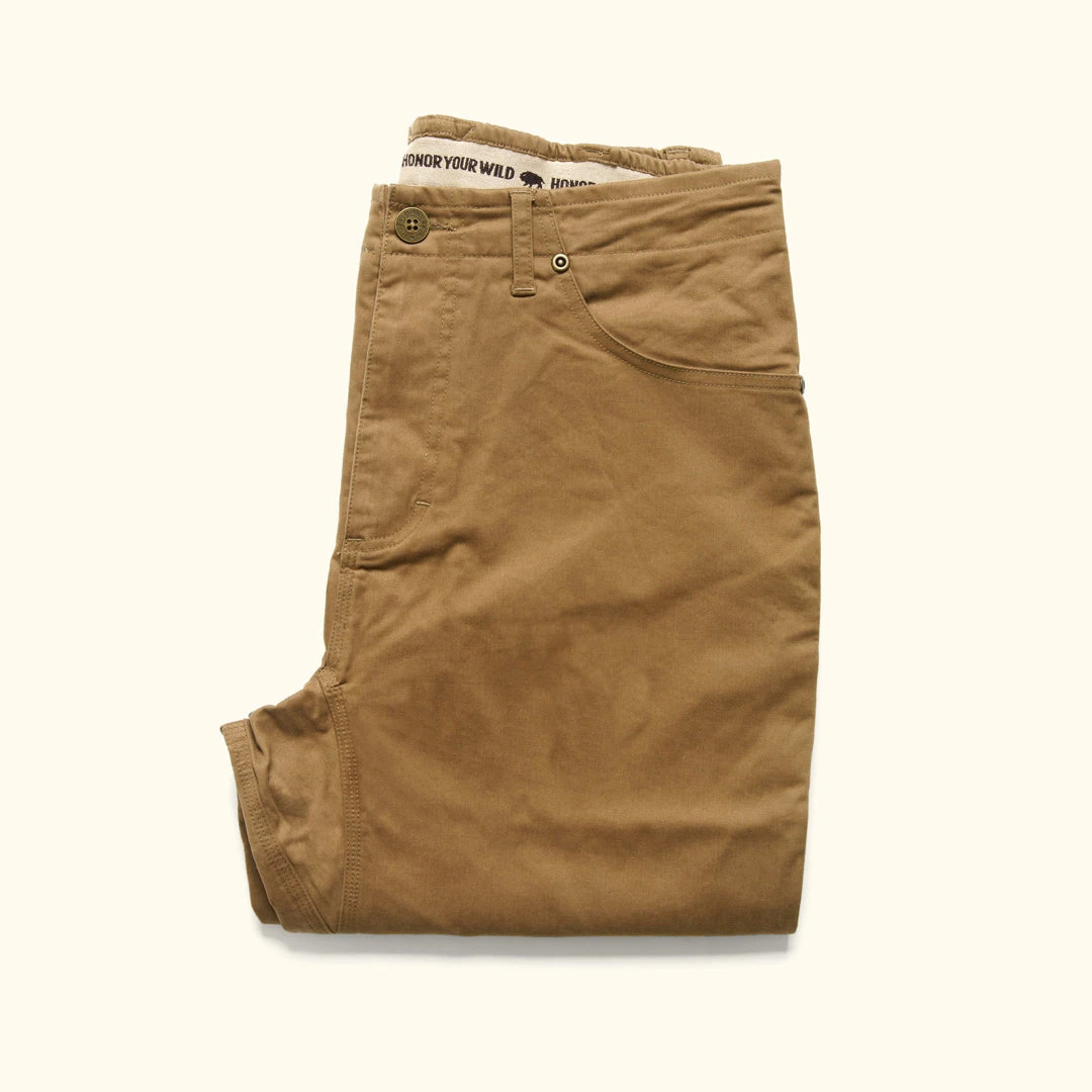 Buffalo Jackson Trading Co. Muir 5 Pocket Light Weight Work Pant | Washed Dark Khaki Buffalo Jackson Trading Co. Muir 5 Pocket Light Weight Work Pant | Washed Dark Khaki