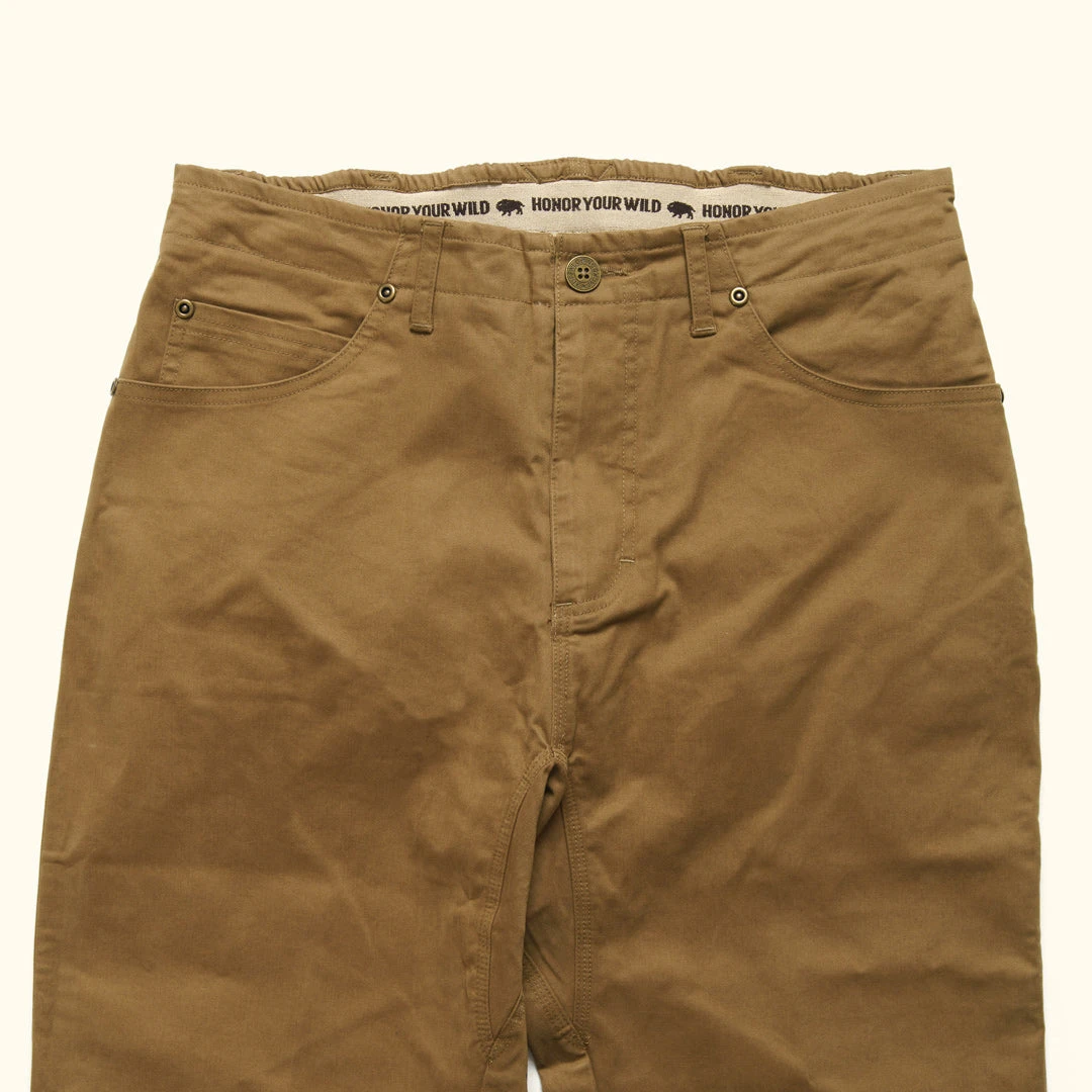 Buffalo Jackson Trading Co. Muir 5 Pocket Light Weight Work Pant | Washed Dark Khaki Buffalo Jackson Trading Co. Muir 5 Pocket Light Weight Work Pant | Washed Dark Khaki