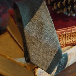 Buffalo Jackson Trading Co. Apparel Heathered Stripe Cotton Necktie | Khaki