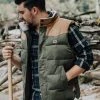 Buffalo Jackson Trading Co. Jackson Vest W/ Sherpa Collar | Pine & Lumber