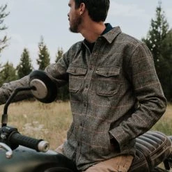 Buffalo Jackson Trading Co. Riverton Wool Shirt Jac | Stone Grey Apparel