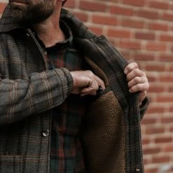 Buffalo Jackson Trading Co. Wesley Wool Jacket | Brown Plaid