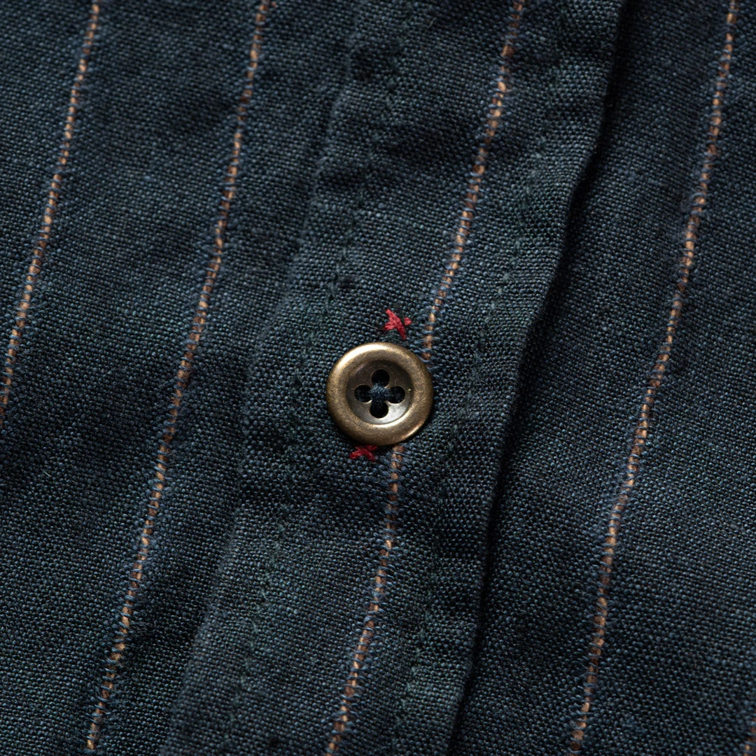 Buffalo Jackson Trading Co. Miller Striped Short Sleeve Shirt | Navy Apparel Buffalo Jackson Trading Co. Miller Striped Short Sleeve Shirt | Navy Apparel