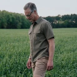 Buffalo Jackson Trading Co. Linen Short Sleeve Shirt | Olive Apparel 9 Buffalo Jackson Trading Co. Linen Short Sleeve Shirt | Olive Apparel