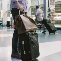 Buffalo Jackson Trading Co. Best Sellers Roosevelt Buffalo Leather Satchel Messenger Bag - Large | Dark Oak 29 Buffalo Jackson Trading Co. Best Sellers Roosevelt Buffalo Leather Satchel Messenger Bag - Large | Dark Oak