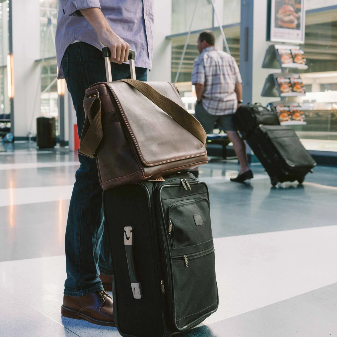 Buffalo Jackson Trading Co. Best Sellers Roosevelt Buffalo Leather Satchel Messenger Bag - Large | Dark Oak 14 Buffalo Jackson Trading Co. Best Sellers Roosevelt Buffalo Leather Satchel Messenger Bag - Large | Dark Oak