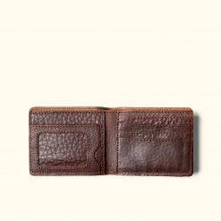 Buffalo Jackson Trading Co. Ryder Reserve Bison Leather Billfold Wallet | Brown 4 Buffalo Jackson Trading Co. Ryder Reserve Bison Leather Billfold Wallet | Brown