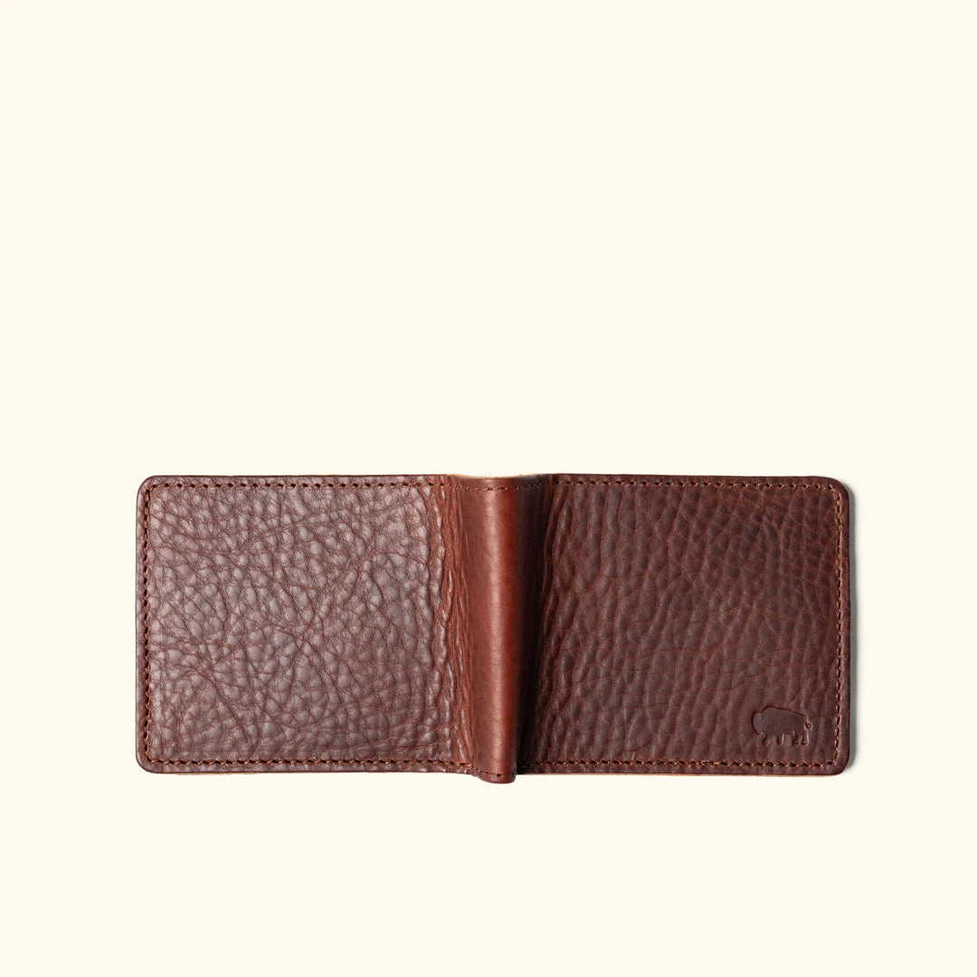 Buffalo Jackson Trading Co. Ryder Reserve Bison Leather Billfold Wallet | Brown Buffalo Jackson Trading Co. Ryder Reserve Bison Leather Billfold Wallet | Brown