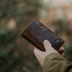 Buffalo Jackson Trading Co. Ryder Reserve Bison Leather Trifold Wallet | Brown 6 Buffalo Jackson Trading Co. Ryder Reserve Bison Leather Trifold Wallet | Brown