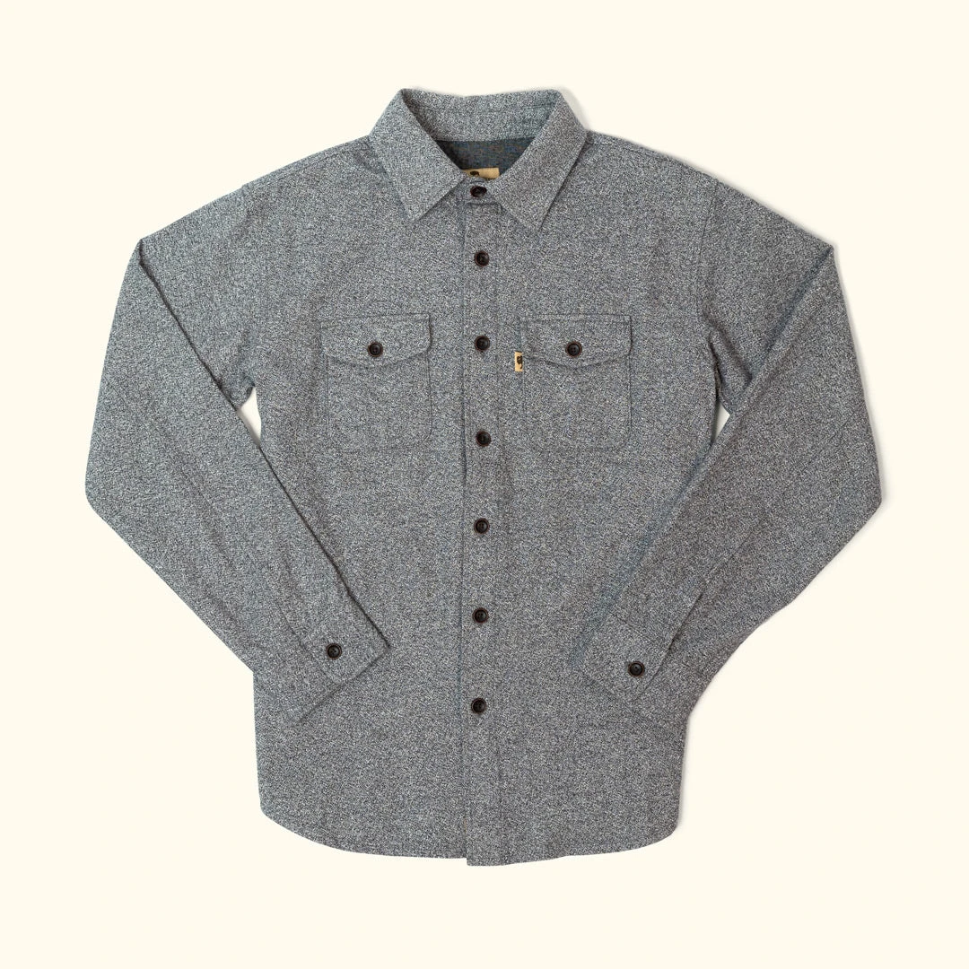 Buffalo Jackson Trading Co. Apparel Shepherd Moleskin Shirt | Slate Buffalo Jackson Trading Co. Apparel Shepherd Moleskin Shirt | Slate
