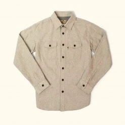 Buffalo Jackson Trading Co. Shepherd Moleskin Shirt | Wheat