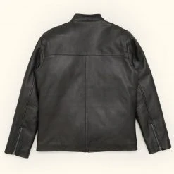Buffalo Jackson Trading Co. Leather Jackets Thompson Leather Moto Jacket | Black 24 Buffalo Jackson Trading Co. Leather Jackets Thompson Leather Moto Jacket | Black