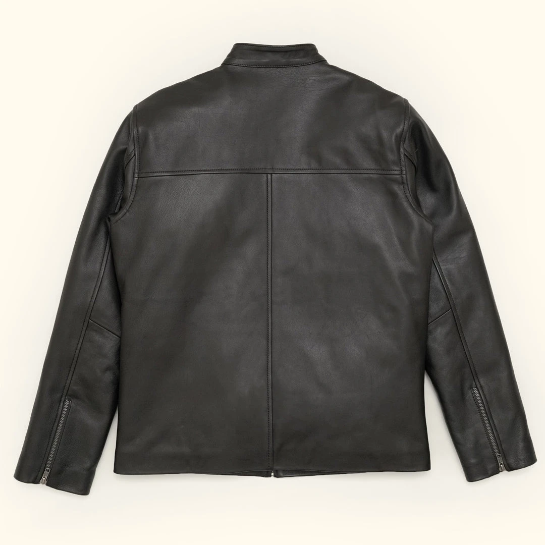 Buffalo Jackson Trading Co. Leather Jackets Thompson Leather Moto Jacket | Black 9 Buffalo Jackson Trading Co. Leather Jackets Thompson Leather Moto Jacket | Black