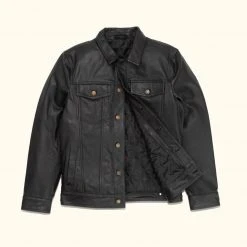 Buffalo Jackson Trading Co. Driggs Leather Jacket | Black Leather Jackets