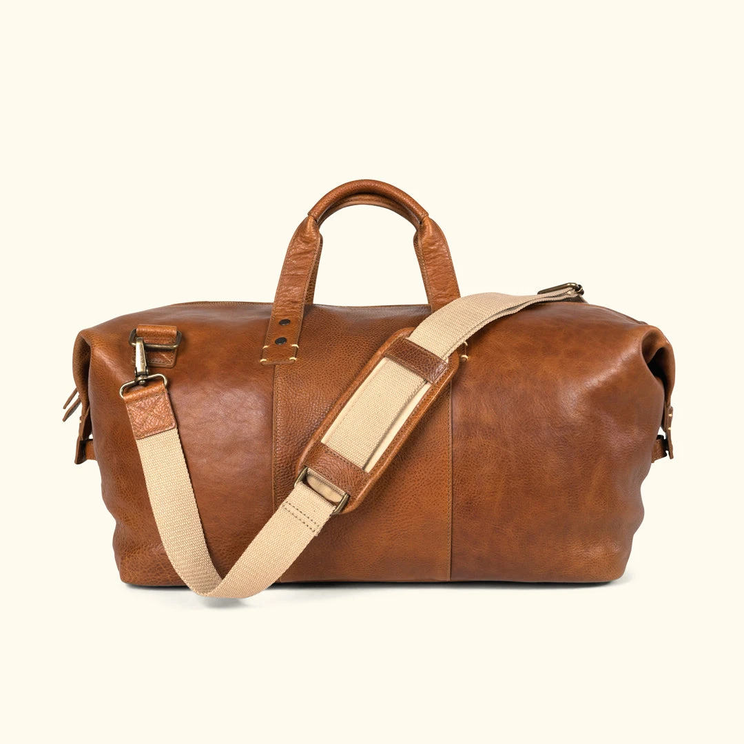 Buffalo Jackson Trading Co. Walker Leather Weekend Bag | Rustic Tan Buffalo Jackson Trading Co. Walker Leather Weekend Bag | Rustic Tan