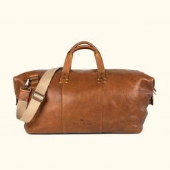 Buffalo Jackson Trading Co. Walker Leather Weekend Bag | Rustic Tan 5 Buffalo Jackson Trading Co. Walker Leather Weekend Bag | Rustic Tan