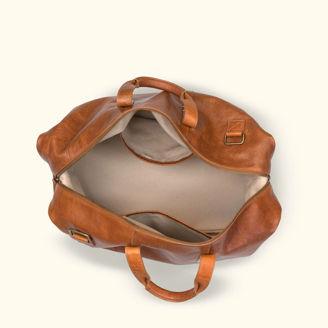 Buffalo Jackson Trading Co. Walker Leather Weekend Bag | Rustic Tan Buffalo Jackson Trading Co. Walker Leather Weekend Bag | Rustic Tan