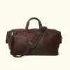 Buffalo Jackson Trading Co. Leather Duffle Bags Walker Leather Weekend Bag | Vintage Oak 2 Buffalo Jackson Trading Co. Leather Duffle Bags Walker Leather Weekend Bag | Vintage Oak