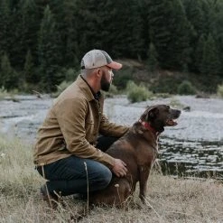 Buffalo Jackson Trading Co. Laramie Waxed Canvas Trucker | Tobacco Tan Apparel