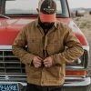 Buffalo Jackson Trading Co. Laramie Waxed Canvas Trucker | Tobacco Tan Apparel 2 Buffalo Jackson Trading Co. Laramie Waxed Canvas Trucker | Tobacco Tan Apparel
