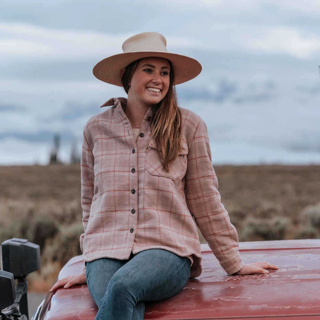 Buffalo Jackson Trading Co. Sale Women's Yukon Wool Shirt Jac | Canyon Rose Buffalo Jackson Trading Co. Sale Women's Yukon Wool Shirt Jac | Canyon Rose
