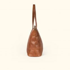 Buffalo Jackson Trading Co. Walker Leather Tote Bag | Rustic Tan