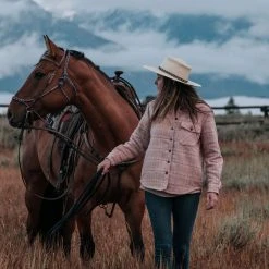 Buffalo Jackson Trading Co. Sale Women's Yukon Wool Shirt Jac | Canyon Rose 6 Buffalo Jackson Trading Co. Sale Women's Yukon Wool Shirt Jac | Canyon Rose