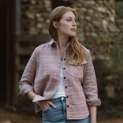 Buffalo Jackson Trading Co. Sale Women's Yukon Wool Shirt Jac | Canyon Rose 5 Buffalo Jackson Trading Co. Sale Women's Yukon Wool Shirt Jac | Canyon Rose