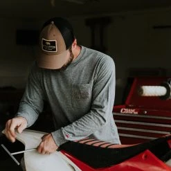 Buffalo Jackson Trading Co. Yosemite National Park L/S Tee | Vintage Gray 5 Buffalo Jackson Trading Co. Yosemite National Park L/S Tee | Vintage Gray